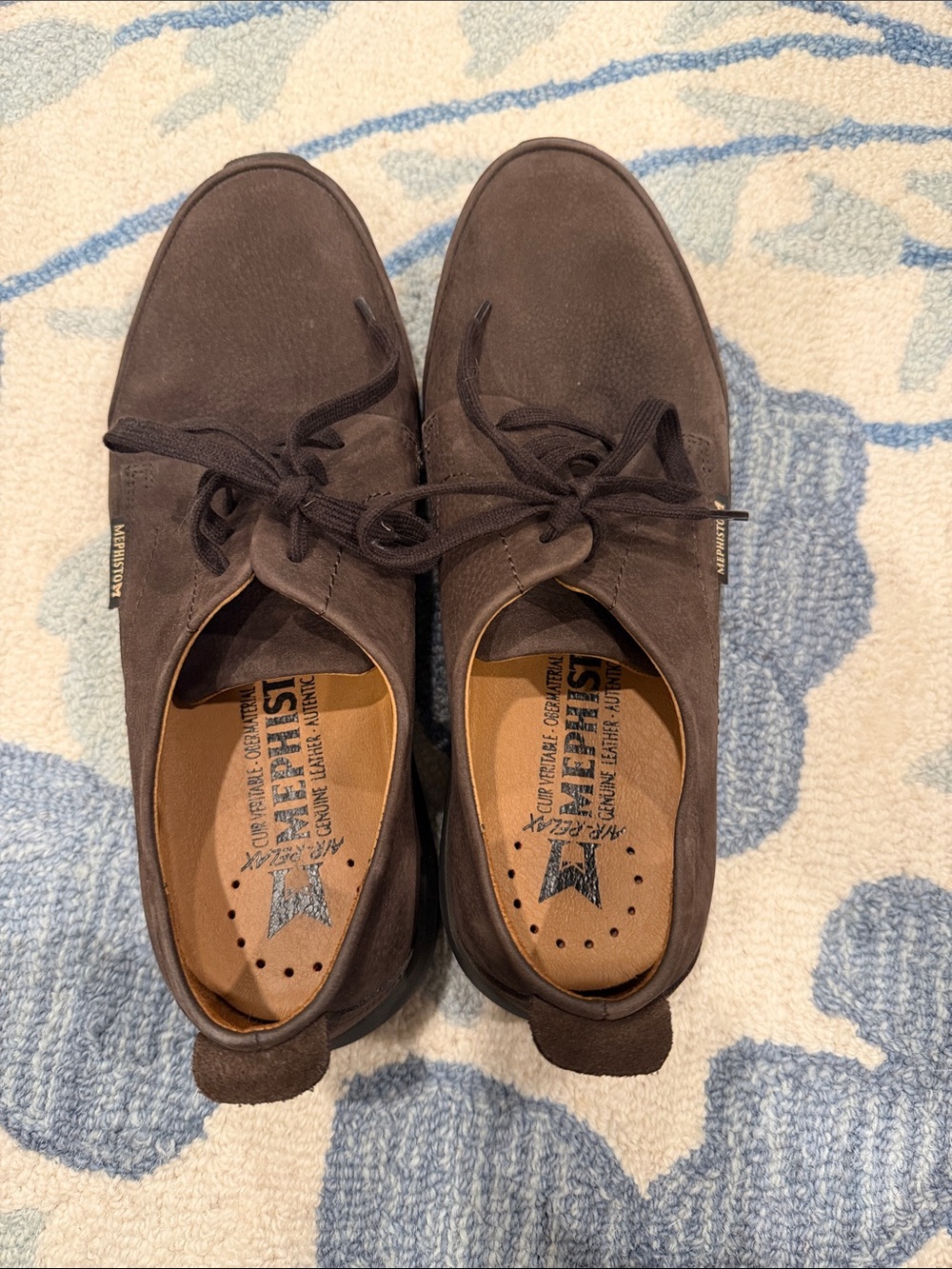 Mephisto Men's Brown Suede shoes